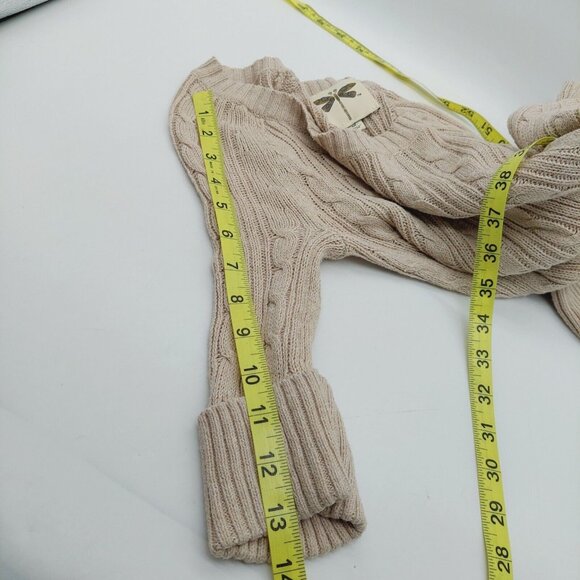 Marshalls Dragonfly Sweater Size Medium Brown Oatmeal Knit Pullover Length 27" - Picture 6 of 7